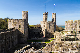Caernarfon Castle, Wales