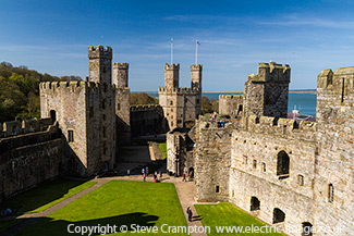 Caernarfon Castle, Wales