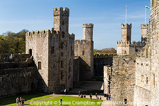 Caernarfon Castle, Wales