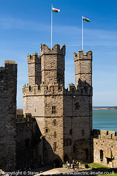 Caernarfon Castle, Wales