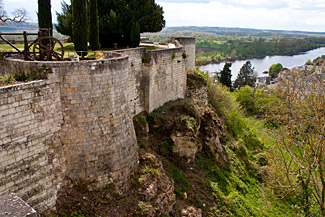 Chateau de Chinon, France