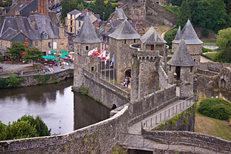 Fougeres, Brittany, France