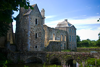 Chateau de Gratot, Manche, Normandy, France