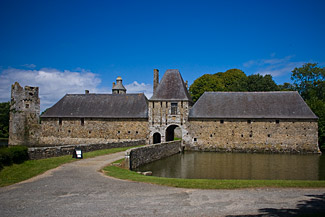 Chateau de Gratot, Manche, Normandy, France