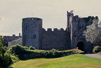 Manorbier Castle, Wales