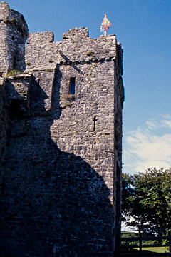 Manorbier Castle, Wales