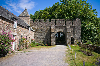 Chateau de Pirou, Manche, Normandy, France